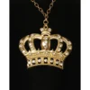 Hip Hop Goldkette Mit Krone