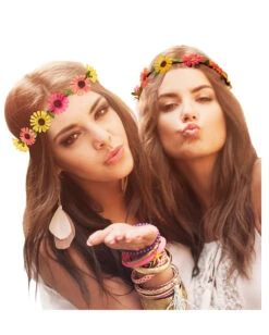 Hippie Haarband Mit Blümchen -Schattenfest Verkäufe hippie haarband mit blumen haarband mit bluemchen 29554 3