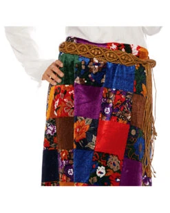 Hippie Kostüm Gürtel Braun