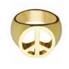 Hippie Ring Peace & Love