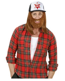 Hipster Basecap Mit Bart -Schattenfest Verkäufe hipster basecap mit bart trucker vollbart texas ranger berad kuenstlicher vollbart 29382 3