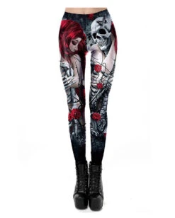 Ocultica Totenkopf Leggings