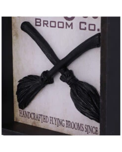 Hocus Pocus Hexenbesen Wandbild 20cm -Schattenfest Verkäufe hocus pocus hexenbesen wandbild hocus pocus witch broom wall art halloween dekoration 51063 04