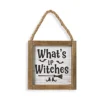 "What´s Up Witches" Halloween Wandbild 15cm