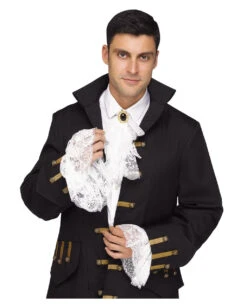 Spitzenjabot Mit Manschetten 3-tlg.