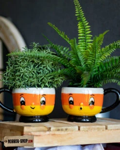 Johanna Parker Candy Corn Tassen 2er Set -Schattenfest Verkäufe johanna parker candy corn tassen 2er set johanna parker candy corn mugs 2pcs 53024 2
