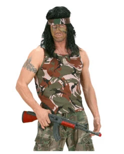 Kalaschnikow Maschinengewehr -Schattenfest Verkäufe kalaschnikow maschinengewehr spielzeugwaffe dekorationswaffe als kostuemzubehoer 15302 03