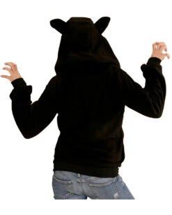 Katzen Kostüm Jacke -Schattenfest Verkäufe katzen kostuem jacke cat costume hoodie tierkostuem 54510 04