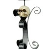 Kerzenhalter Mit Totenkopf