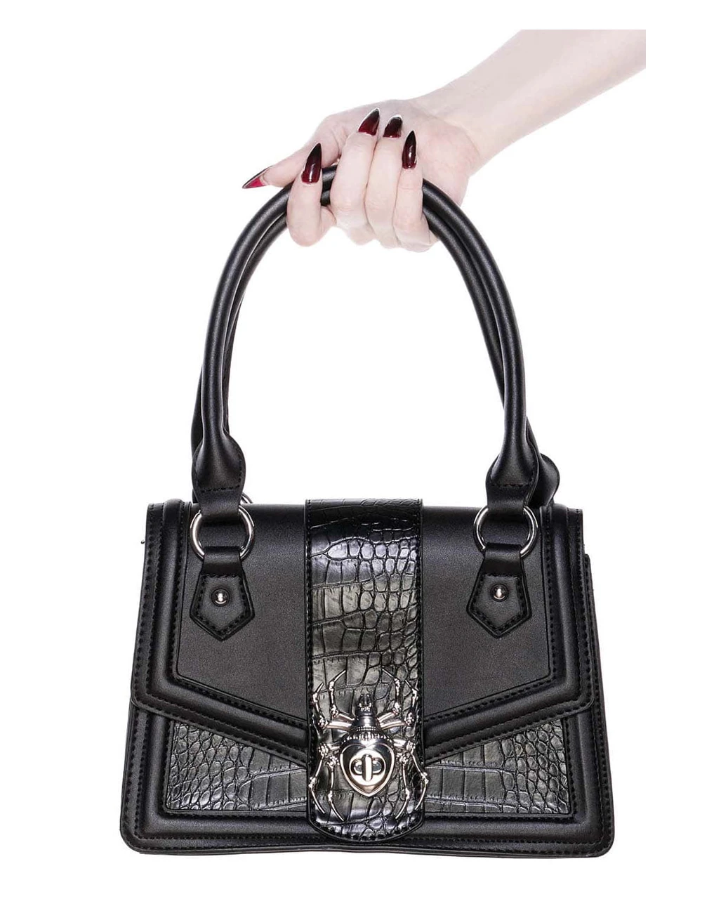 KILLSTAR Black Widow Handtasche 2 KILLSTAR Black Widow Handtasche – Bild 2