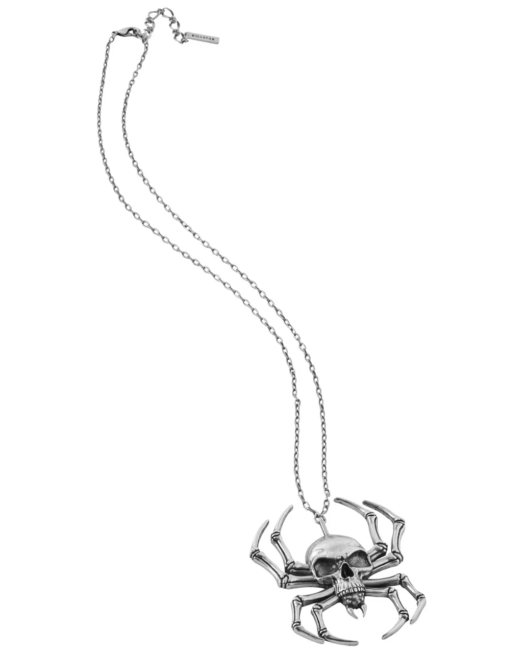 KILLSTAR Deadly Spider Skull Halskette 2 KILLSTAR Deadly Spider Skull Halskette – Bild 2