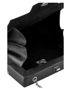 KILLSTAR Goth Pizza Handtasche -Schattenfest Verkäufe killstar goth pizza handtasche killstar goth pizza handbag gothic accessoire gothic handtasche 51897 04