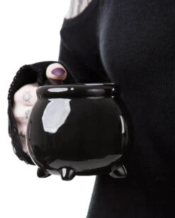 KILLSTAR Große Wicca Lieblingstasse 6 KILLSTAR Große Wicca Lieblingstasse -Schattenfest Verkäufe killstar grosse wicca lieblingstasse hexenkessel kaffeetasse halloween tischdekoration 50896 03