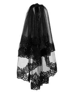 KILLSTAR Mystic Mourning Schleier 5 KILLSTAR Mystic Mourning Schleier -Schattenfest Verkäufe killstar mystic mourning schleier killstar mystic mourning veil gothic accessoire 50388 03