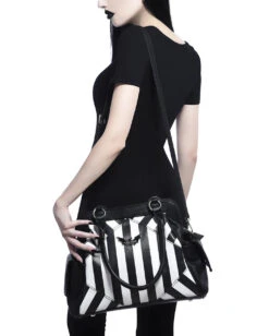 KILLSTAR Never Trust The Living Handtasche -Schattenfest Verkäufe killstar never trust the living handtasche killstar gothic handbag and accessoires gothic und horror geschenkartikel und merchandise 51237