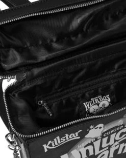 KILLSTAR Unlucky Rucksack Tasche -Schattenfest Verkäufe killstar unlucky rucksack handtasche gothic backpack and handbag gothic fashion und accessoires online kaufen 51236 4