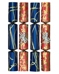 Knallbonbon Rot-blau-gold 4er Pack