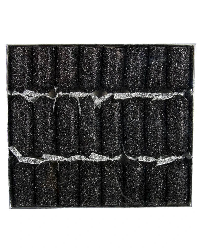 Knallbonbons Glittereffekt Schwarz 8 1 Knallbonbons Glittereffekt Schwarz 8