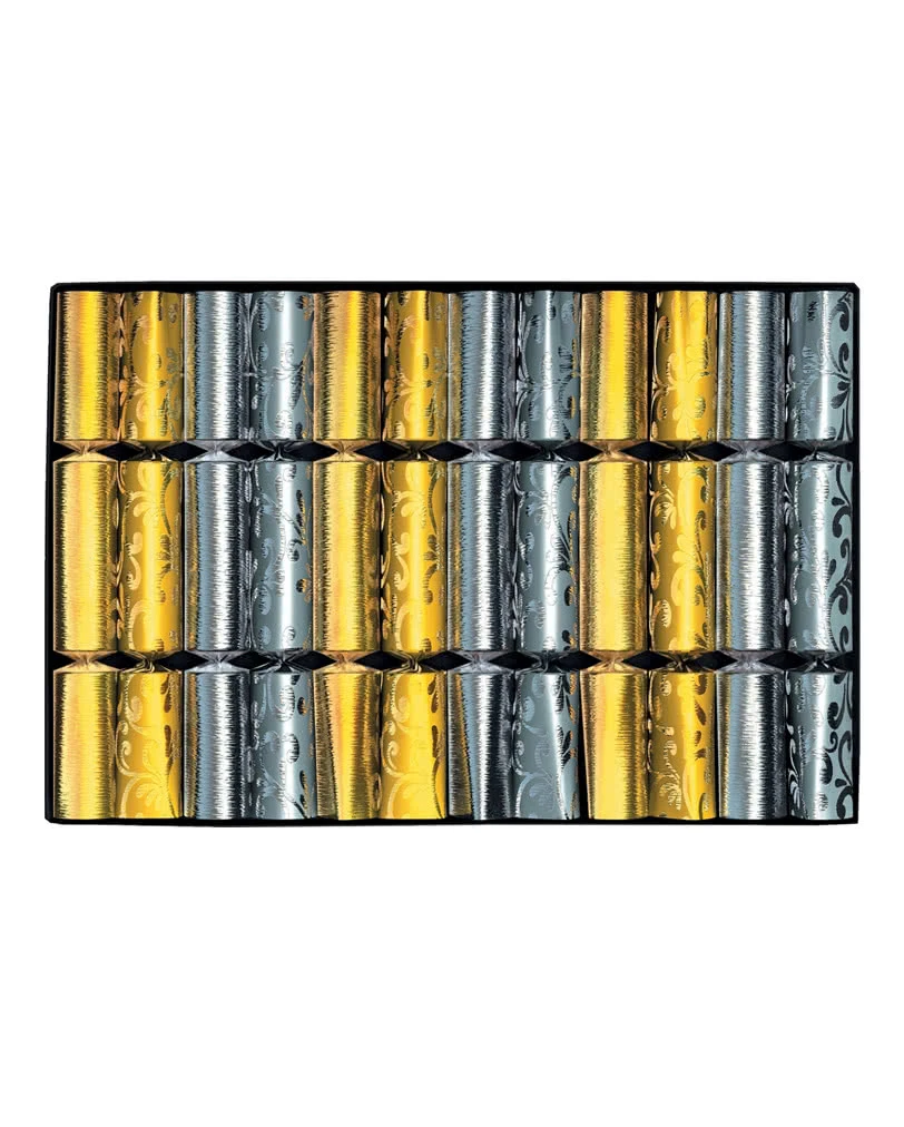 Knallbonbons Gold/Silber 12 St. 1 Knallbonbons Gold/Silber 12 St.