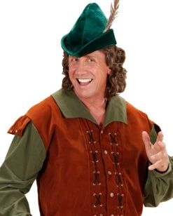 König Der Diebe Hut Mit Feder -Schattenfest Verkäufe koenig der diebe hut robin hood hut jaeger hut faschingshut 29340 3