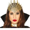 Königin Glitzer Krone Gold