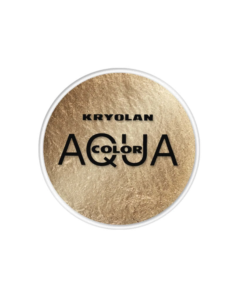Kryolan Aquacolor Metallic Gold 8ml 1 Kryolan Aquacolor Metallic Gold 8ml