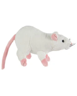 Kuscheltier Ratte 19cm Weiß -Schattenfest Verkäufe kuscheltier ratte 19cm weiss plueschratte fuer kinder geschenkartikel plueschtier ratte 29709 2