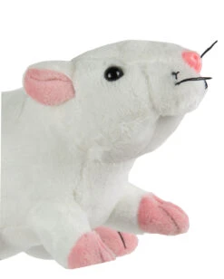 Kuscheltier Ratte 19cm Weiß -Schattenfest Verkäufe kuscheltier ratte 19cm weiss plueschratte fuer kinder geschenkartikel plueschtier ratte 29709 4