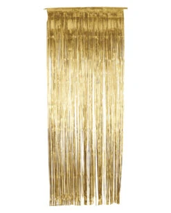 Lametta Vorhang Gold