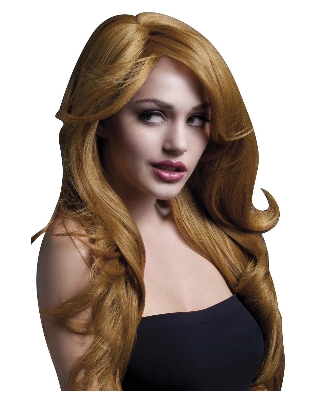 Damen Perücke Nicole Rotblond 1 Damen Perücke Nicole Rotblond