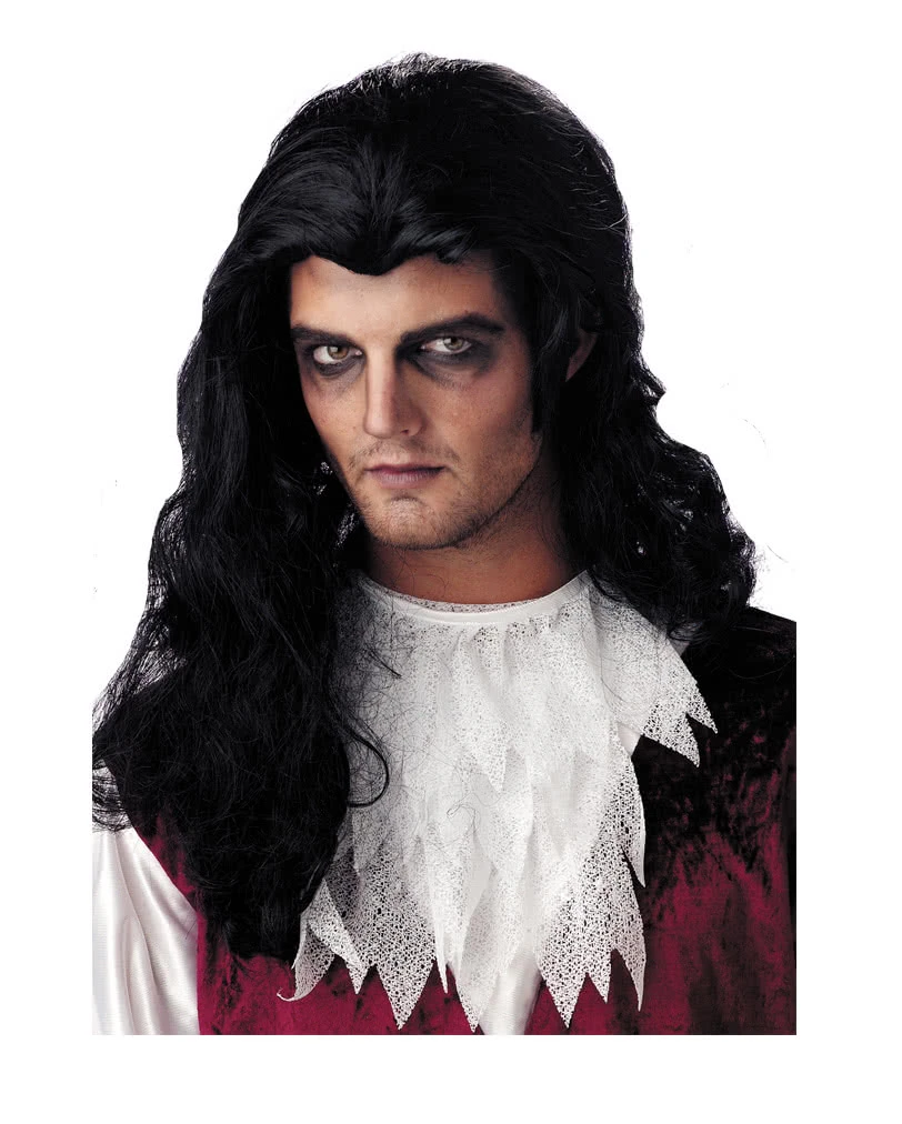 Langhaarige Vampir Herrenperücke 1 Langhaarige Vampir Herrenperücke