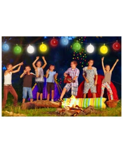 LED Ballon Girlande 4m