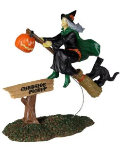 Lemax Spooky Town - Witches Curbside Pickup