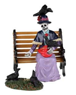 Lemax Spooky Town - Feeding The Birds