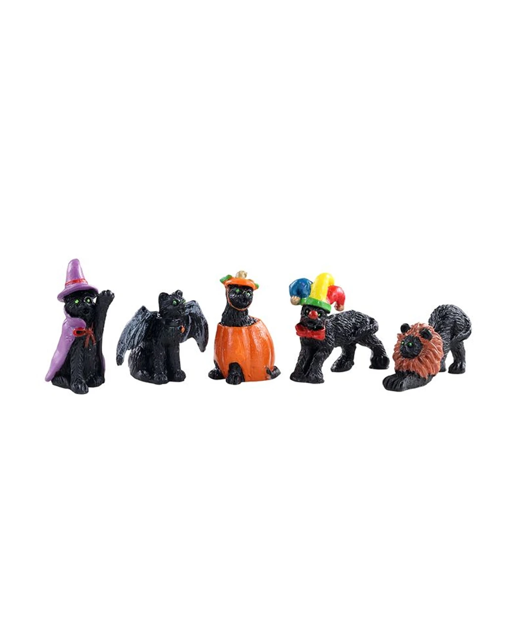 Lemax Spooky Town - Halloween Cats 5er Set 1 Lemax Spooky Town - Halloween Cats 5er Set