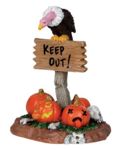 Lemax Spooky Town - Keep Out!