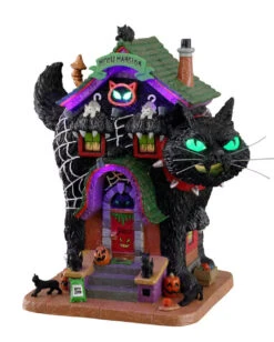 Lemax Spooky Town - Meow Mansion