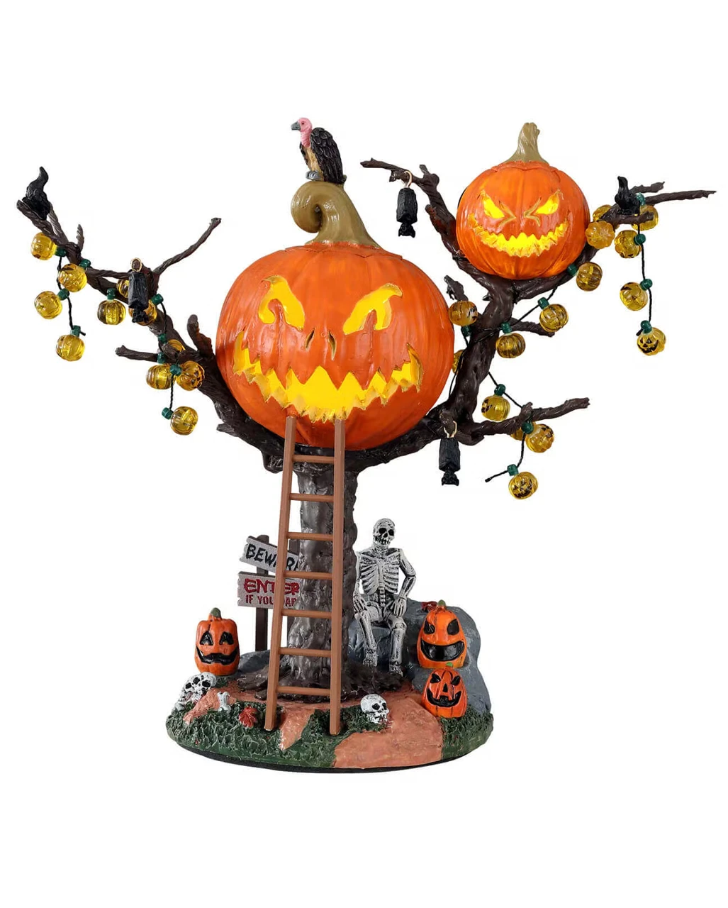 Lemax Spooky Town - Pumpkin Tree House 1 Lemax Spooky Town - Pumpkin Tree House
