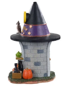 Lemax Spooky Town - Witches Brew Coffee -Schattenfest Verkäufe lemax spooky town witches brew coffee halloween dekoration spooky town building 53628 03
