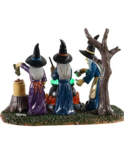 Lemax Spooky Town - Witches Teamwork 7 Lemax Spooky Town - Witches Teamwork -Schattenfest Verkäufe lemax spooky town witches teamwork halloween dekoration spooky town figurine 53630 04