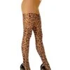 Leoparden Muster Strumpfhose