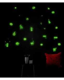 Leuchtende Halloween Sticker "Kürbisse & Katzen" 5 Leuchtende Halloween Sticker "Kürbisse & Katzen" -Schattenfest Verkäufe leuchtende halloween sticker kuerbisse und katzen glow in the dark halloween sticker pumpkin and cats 51727 03