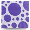 Lila Dots Servietten 20 St.