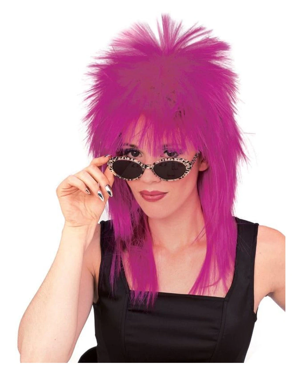 Superstar Perücke Lila 1 Superstar Perücke Lila