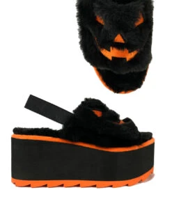 Lilly Jack O'Lantern Plateausandalen