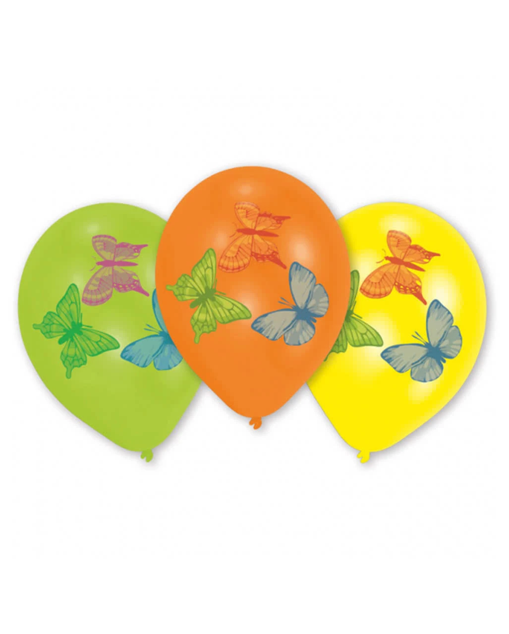 Luftballons Mit Schmetterlingen 8 St. 1 Luftballons Mit Schmetterlingen 8 St.
