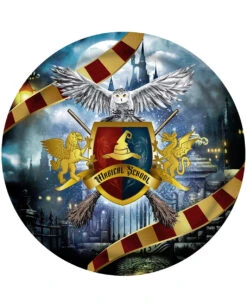 Magical School Zauberlehrling Pappteller 6 St.