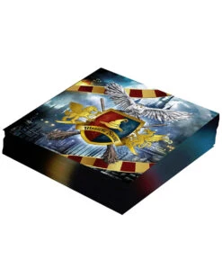 Magical School Zauberlehrling Servietten 12 St. -Schattenfest Verkäufe magical school zauberlehrling servietten magical school napkins zauberschule halloween deko kinder 53208 3