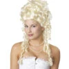 Marie Antoinette Perücke Weißblond