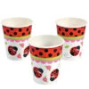 Marienkäfer Pappbecher
